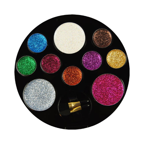 BEAUTY TREATS 10 Color Perfect Glitter Palette