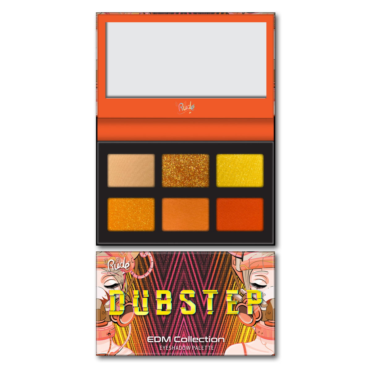 RUDE EDM Collection Eyeshadow Palette - Trap main image 1