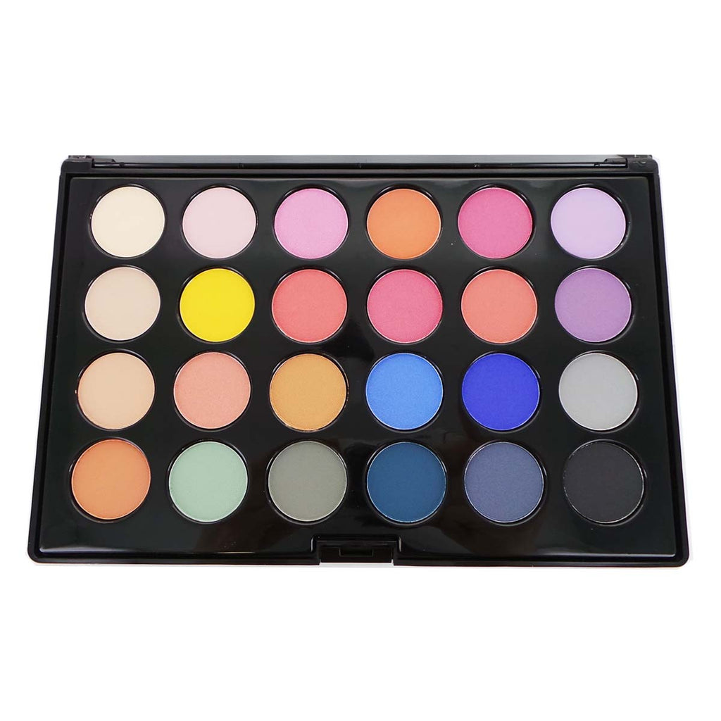 CITY COLOR Matte & Shimmer 24 Shade Shadow Palette - Carnival