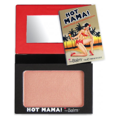theBalm Hot Mama Shadow Blush - Peachy Pink 