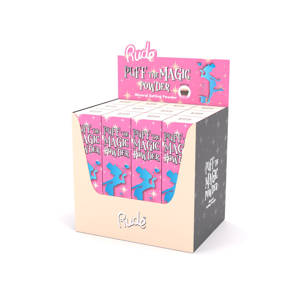 Box Rude RUDE Puff the Magic Powder Paper Box Set, 12pcs