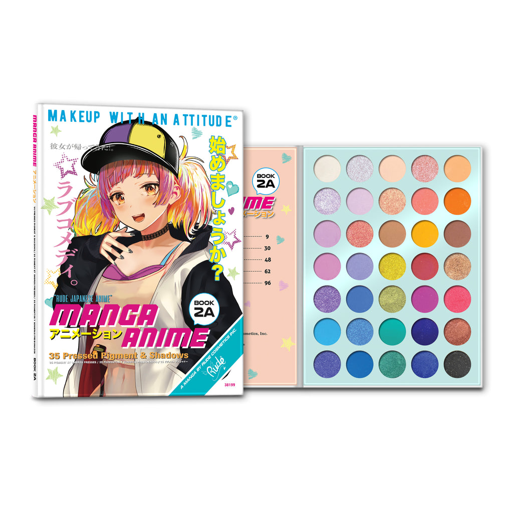 RUDE Manga Anime 35 Pressed Pigment & Shadows Book 2A