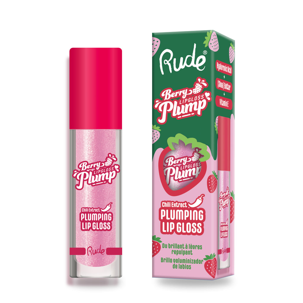 RUDE Berry Juicy Plumping Lip Gloss