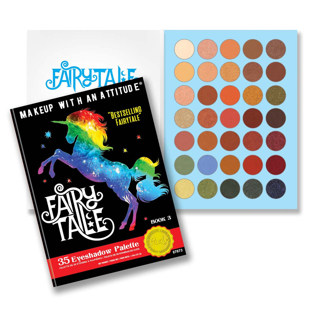 RUDE Fairy Tales 35 Eyeshadow Palette - Book 3
