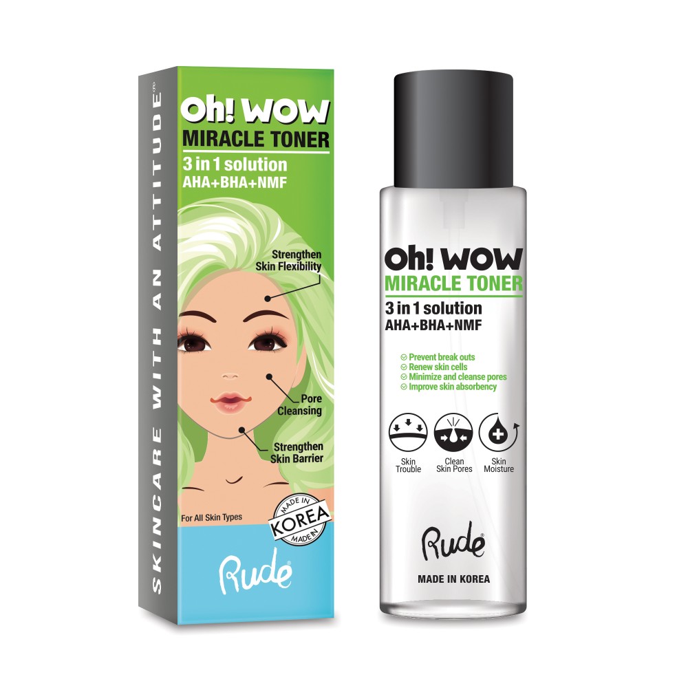 RUDE Oh Wow! Miracle Toner