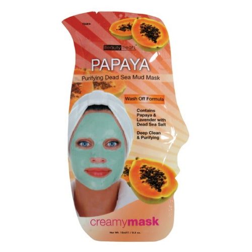 BEAUTY TREATS Papaya Purifying Dead Sea Mud Mask - Papaya