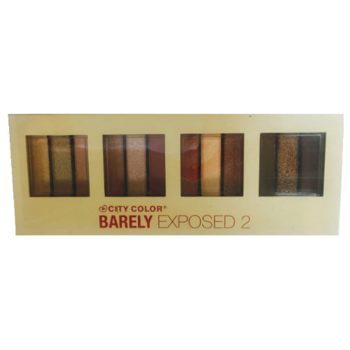 CITY COLOR Barely Exposed Eye Shadow Palette 2 - Day/Night 12 Colors