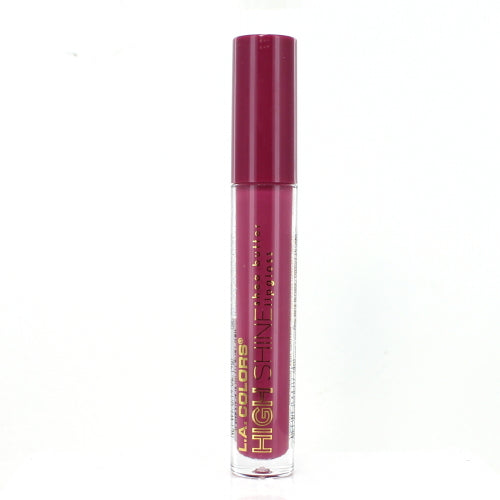 L.A. COLORS High Shine Lipgloss – Klarer Gloss Mit Sheabutter & Vitamin E | Nicht Klebrig, Mit Vanilleduft