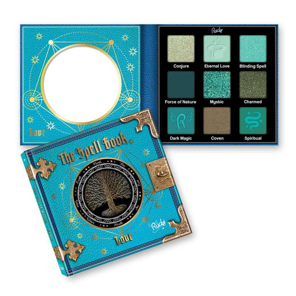 RUDE The Spell Book Smooth and Blendable Eyeshadow Palette