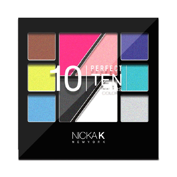NICKA K Eyeshadow Perfect 10 colors - AP022