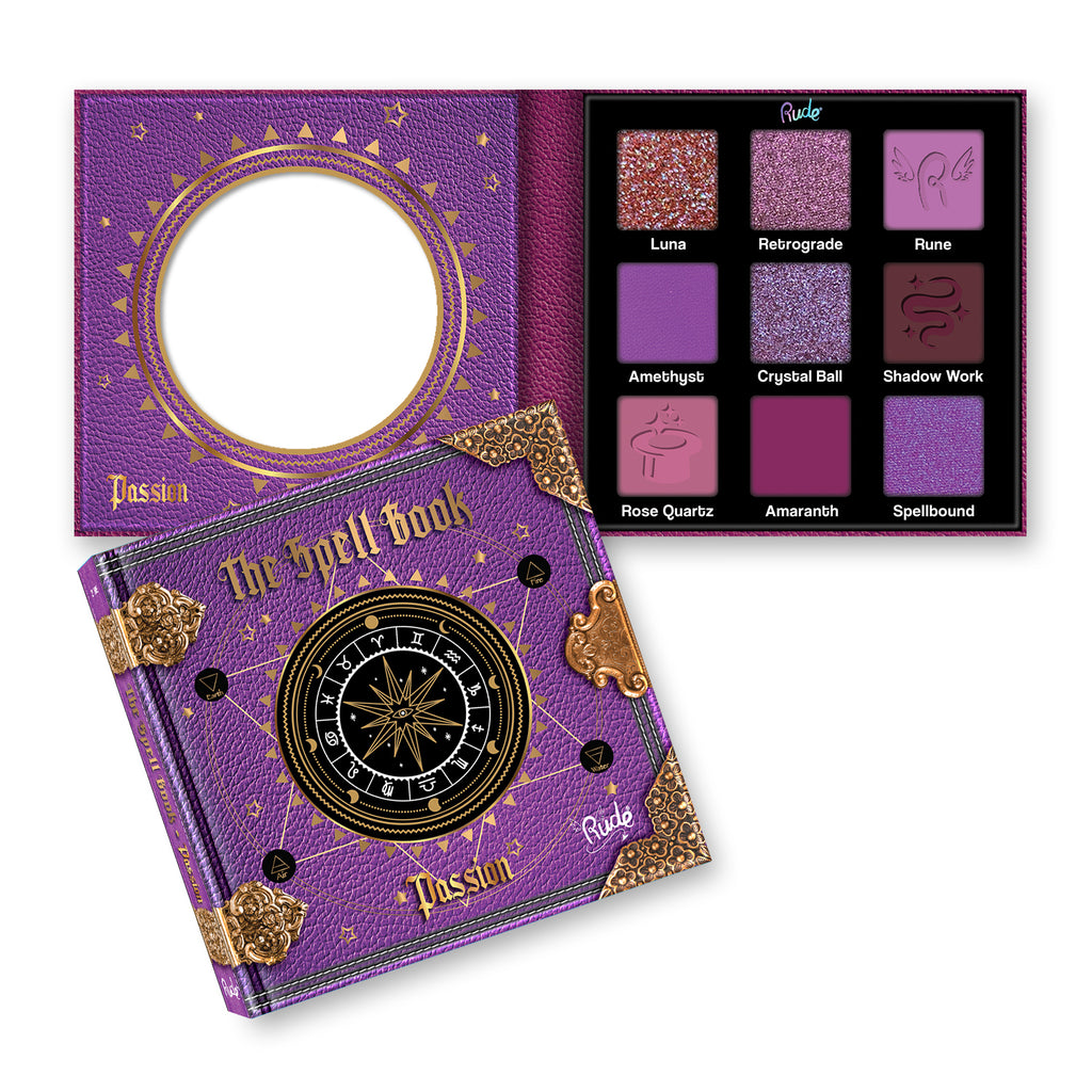 RUDE The Spell Book Smooth and Blendable Eyeshadow Palette