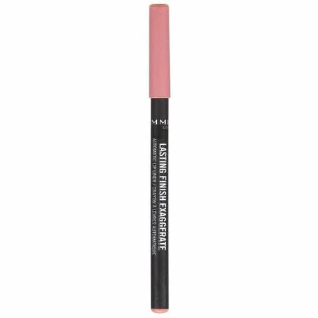 RIMMEL LONDON Exaggerate Lip Liner – Obsession (Burgunder), Automatisch & Weich
