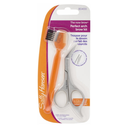SALLY HANSEN The Now Brow Perfect Arch Brow Kit - Orange / Stainless Steel