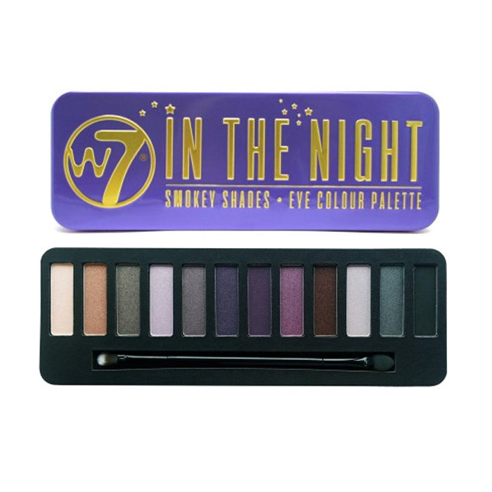 W7 In The Night Smokey Shades Eye Colour Palette
