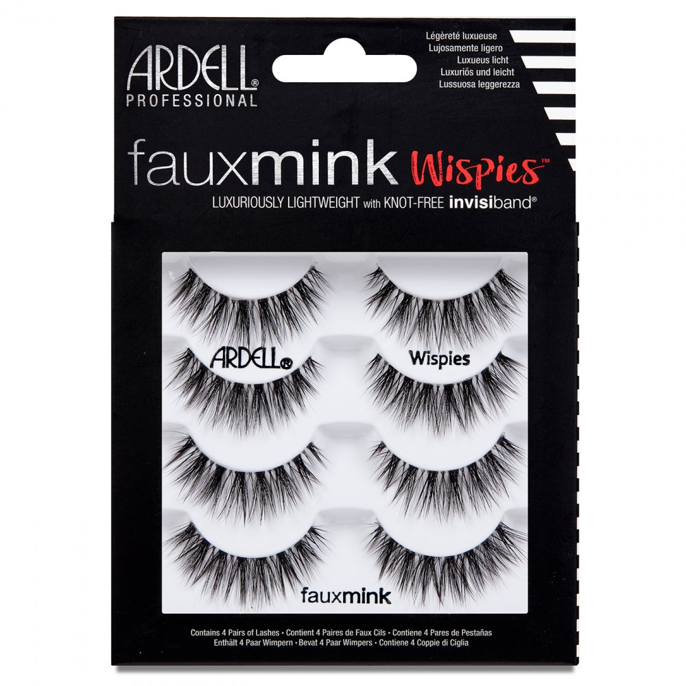 ARDELL Faux Mink Wispies 4 Pack