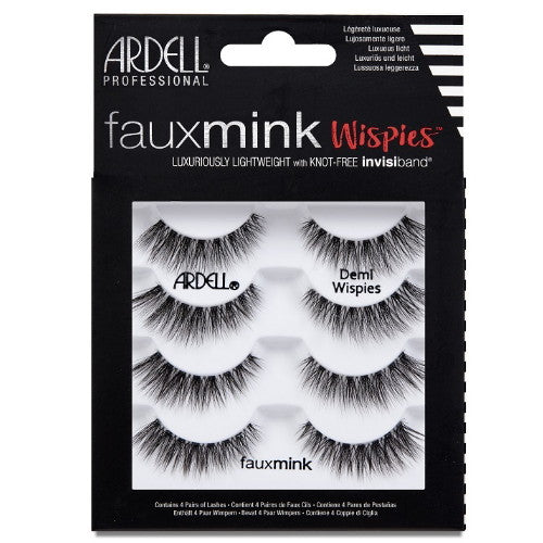 ARDELL Faux Mink Wispies 4 Pack