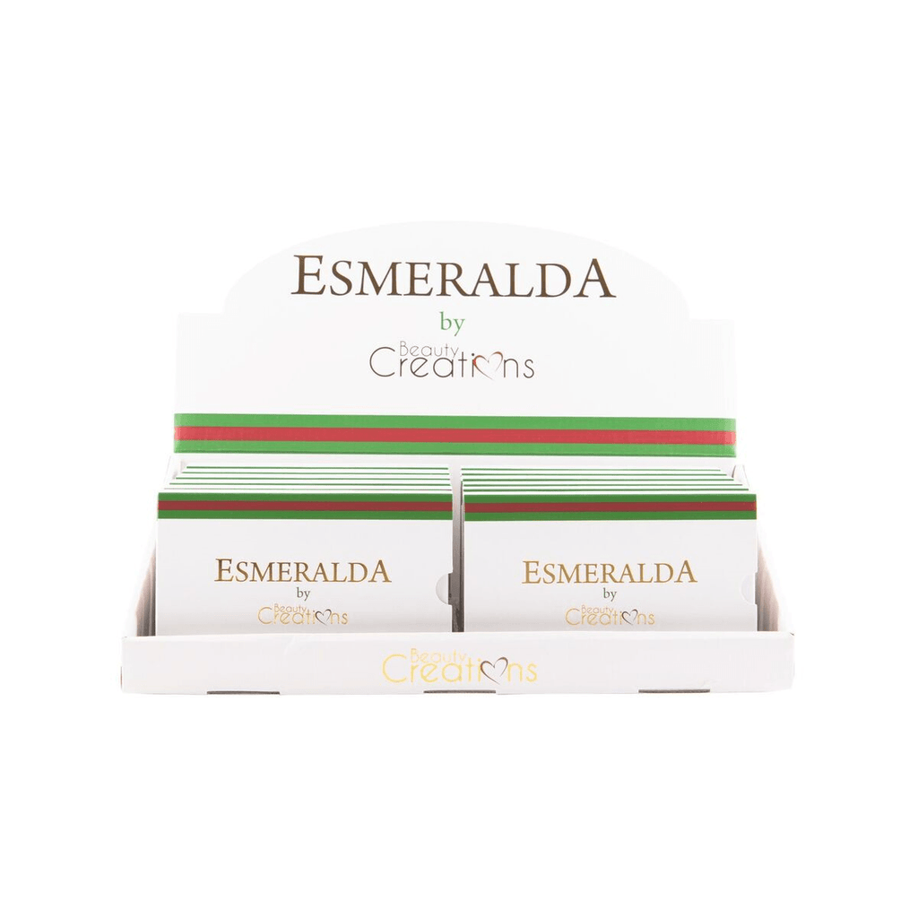BEAUTY CREATIONS Esmeralda Eyeshadow Palette Display Set, 12 Pieces